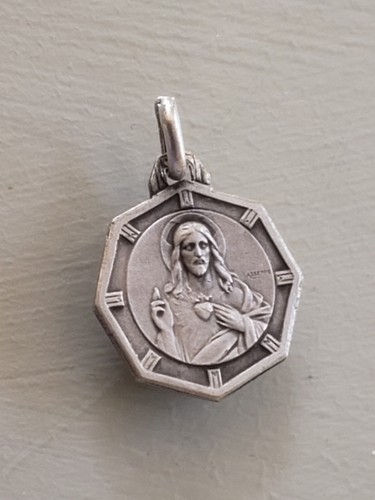 Médaille jésus sacré - jésus,