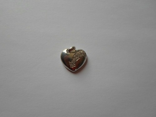 Pendentif argent massif - en,